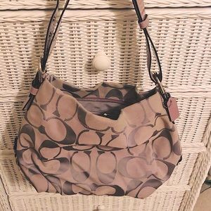 Coach Handbag (lavender) used